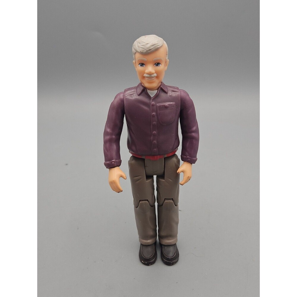 Mattel Loving Family Grandfather Dollhouse Older Man Doll Action Figure Toy 2011